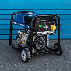 Hyundai 3.2kW / 4kVa Petrol Welder Generator, 120 Amp DC Welder HYW130DC