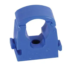 Talon - Single Hinged ID Clip - Blue - TS22BLU (Size 22mm - 100 Pieces)