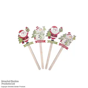 Gift Christmas - Snowman Garden Stake