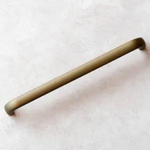 160mm Matt Brass Cabinet Handle Dark Gold Kitchen Cupboard Door Drawer Pull Bedroom Bathroom Replacement Furniture