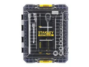 STANLEY FATMAX 48-Piece 1/4in M PRO-STACK Socket Set for Mechanics