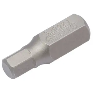 Draper Expert 8mm x 30mm Hexagonal 10mm Insert Bit for Mechanic's Bit Sets 33329