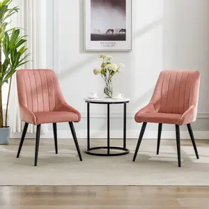 Girton dining chair Pink