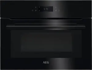 AEG KMK768080B Built In Combination Microwave Oven With Grill - Black