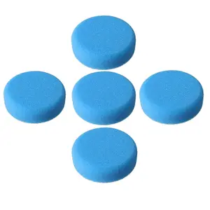 75mm Medium Polishing Sponge Mop For Hook and Loop Sanders Polishers 5pc