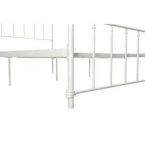 Aanya Bed Frame White / Kingsize (5')