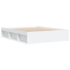 Berkfield Bed Frame White 160x200 cm