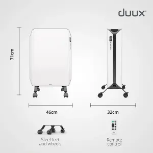 Duux Edge Oil Radiator 1500W Heating Power