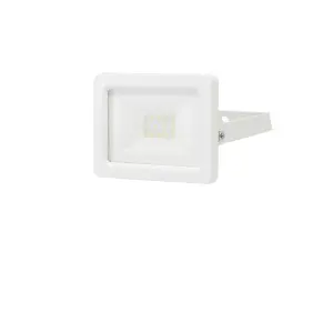 GoodHome Lucan AFD1017-NW White Mains-powered Cool white LED Without sensor Floodlight 1000lm