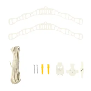 Clothing Airer Ceiling Pulley - Ivory - 0.9m