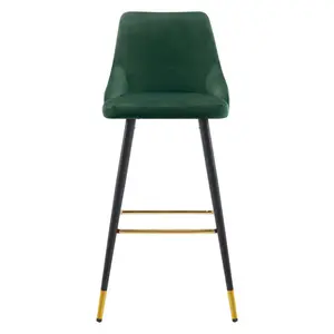 77cm Stool (Set of 2) Dark Green