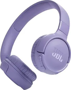 JBL Tune 520 BT Wireless On-Ear Headphones With JBL Pure Bass Sound, Bluetooth 5.3, Hands-Free Calls And 57-Hour Battery Life, Purple