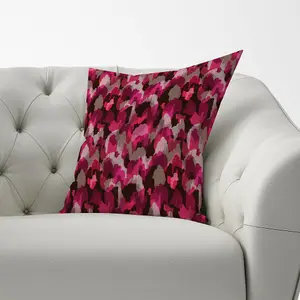 Modern Pink Animal Print Cushions 60cm x 60cm