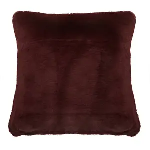 Bosie Lamina Red Wine Square Cushion