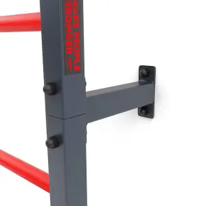 Wall Bars Set With Pull Up Dip Bar and Sit Up Bench K-SPORT