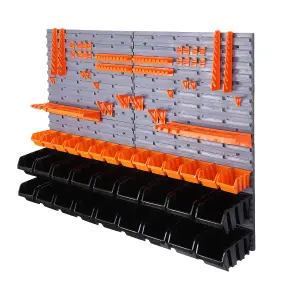 75 Piece Tool Storage Set with Wall Plates