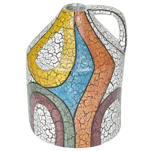 Decorative Vase PUTRAJAYA Ceramic Multicolour