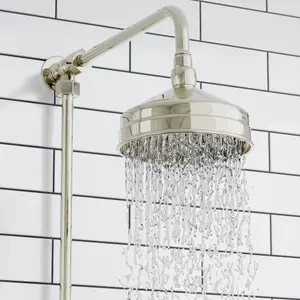 ENKI Gold Traditional Brass Shower Head R34