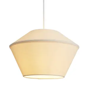 Inlight Daphne Beige Easyfit Lamp shade (D)30.5cm