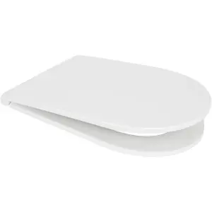 Euroshowers Long D SLIM Toilet Seat 470mm