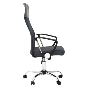 Interiors by Premier Brent Grey Mesh Home Office Chair