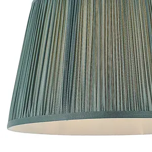 Luminosa Freya 1 Light Shade Light Fir Silk, E27