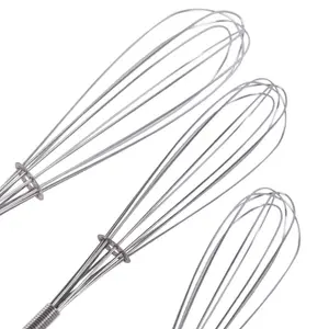 Ashley - Steel Balloon Whisk Set - 3pc - 3 Sizes