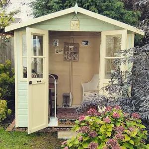 Haddon 7 x 5 Ft Shiplap Summer House Yes