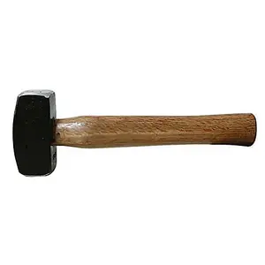 2lb Hardwood Lump Hammer Forged Steel Hardwood Shaft Building DIY