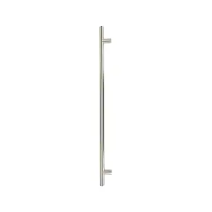 UAP Straight Door Pull Handle - External - Slim - 1200mm - Back to Back Fixings - 316 Grade Stainless Steel