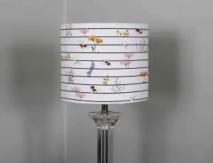 Bees And Flowers (Ceiling & Lamp Shade) / 45cm x 26cm / Lamp Shade