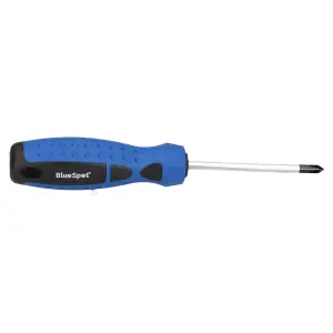 PH1 x 75mm Phillips Cross Headed Screwdriver with Magnetic Tip Rubber Handle