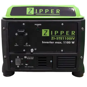 Zipper STE1100IV 1100 W Inverter Generator