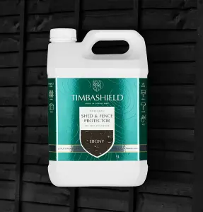 Timbashield Shed & Fence Protector 5 litres (Ebony)