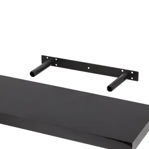 GoodHome Cusko Rectangular Floating shelf (L)118cm x (D)23.5cm