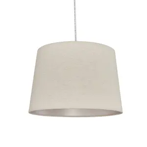 Inlight Cantina Natural Woven effect Contemporary Light shade (D)30cm