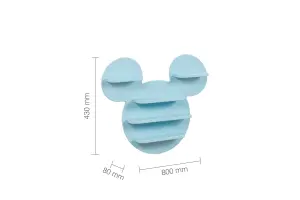 Disney Mickey Mouse Shelf In Blue