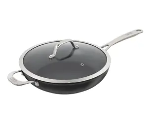 Kuhn Rikon Easy Pro Aluminium Non-Stick Induction Saute Pan, 28cm