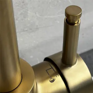 Liquida BHT311BR 3 In 1 Brushed Brass Kitchen Instant Boiling Hot Water Tap