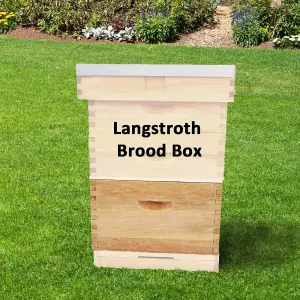 Langstroth Beehive Brood Box In Cedar