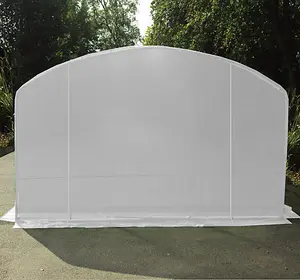 4m x 3.5m + Ground Anchor Kit (13' x 11.5' approx) Pro Max White Poly Tunnel