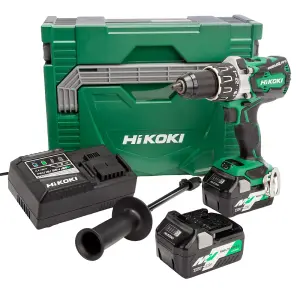 HiKOKI DV18DBXLJRZ DV18DBXL/JRZ Brushless Combi Drill 18V 2 x 5.0/2.5Ah Multi-Volt Li-ion HIKDV18DBXLI