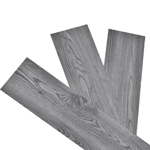 Set of 36 Self Adhesive Rustic Wood Grain Vinyl Floor Planks PVC Flooring Covering 5m²