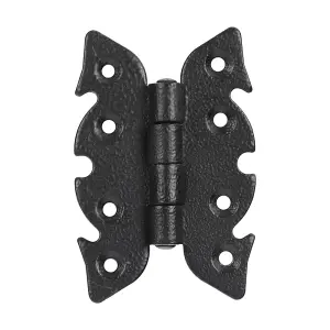 Timco - Pair of Butterfly Hinges - Antique Black (Size 70 x 46 - 2 Pieces)