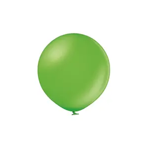 Belbal Latex Metallic Balloons (Pack of 100) Lime Green (One Size)