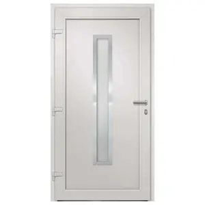 Fechteler Front Door Anthracite / Left Handing / 208cm H x 98cm W x 7cm D