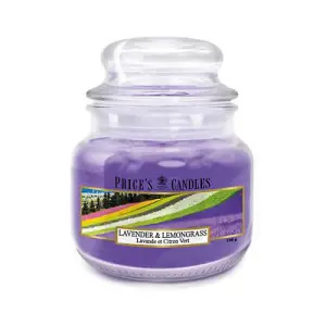 Prices Fragrance Collection Lavender & Lemongrass Small Jar Candle