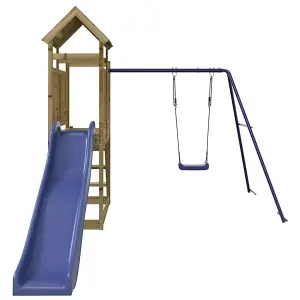 Berkfield Outdoor Playset Impregnated Wood Pine