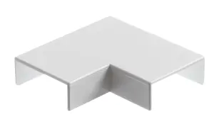 MK White 40mm x Flat 90° Angle joint