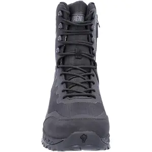 Magnum Ultima Pro 8.0 Waterproof Work Boots - Black, Size Zip, Eco-Friendly Design